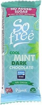 So Free 2757 NAS Cool Mint Dark Chocolate 72% 35g